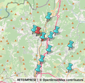 Mappa Via Fratelli Gazzo, 16010 Serra Riccò GE, Italia (3.2075)
