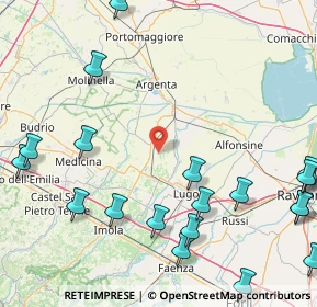 Mappa Via Guberta, 48017 Conselice RA, Italia (24.3105)