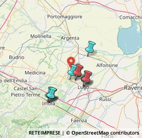 Mappa Via Guberta, 48017 Conselice RA, Italia (11.48818)