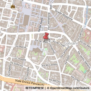 Mappa Via de' Poeti, 2/B, 40124 Bologna, Bologna (Emilia Romagna)