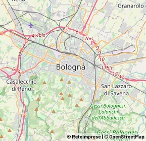 Mappa 40124 Bologna BO, Italia (3.91)
