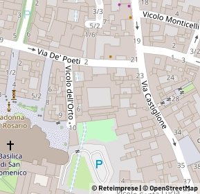 Mappa 40124 Bologna BO, Italia (0.09565)