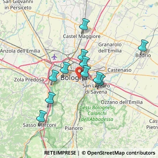 Mappa Piazza di Porta Maggiore, 40138 Bologna BO, Italia (6.54273)