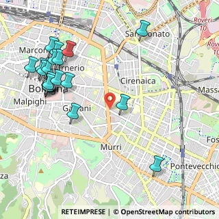 Mappa Piazza di Porta Maggiore, 40137 Bologna BO, Italia (1.2995)