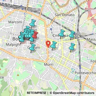 Mappa Piazza di Porta Maggiore, 40137 Bologna BO, Italia (1.01)