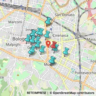 Mappa Piazza di Porta Maggiore, 40137 Bologna BO, Italia (0.718)
