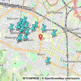 Mappa Piazza di Porta Maggiore, 40137 Bologna BO, Italia (1.089)