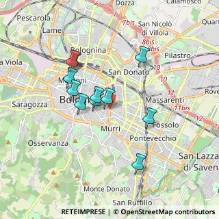 Mappa Piazza di Porta Maggiore, 40137 Bologna BO, Italia (1.55909)