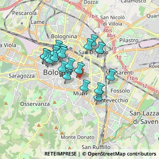 Mappa Piazza di Porta Maggiore, 40138 Bologna BO, Italia (1.48)