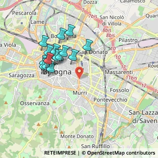 Mappa Piazza di Porta Maggiore, 40138 Bologna BO, Italia (1.80188)