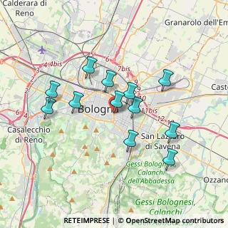 Mappa Piazza di Porta Maggiore, 40137 Bologna BO, Italia (3.26667)