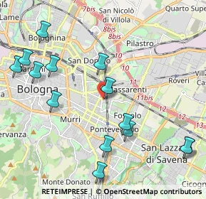 Mappa Largo Giovanni Ignazio Molina, 40138 Bologna BO, Italia (2.48)