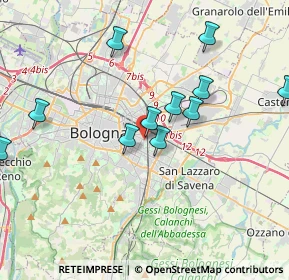 Mappa Largo Giovanni Ignazio Molina, 40138 Bologna BO, Italia (3.87636)