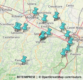 Mappa Via G. Gozzano, 41058 Vignola MO, Italia (15.64313)