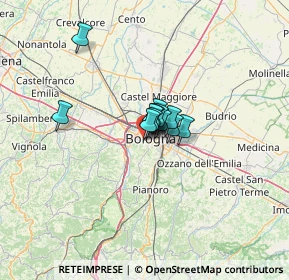 Mappa Via Bellinzona, 40134 Bologna BO, Italia (5.83833)