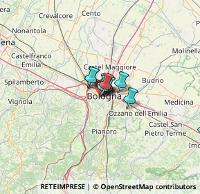 Mappa Via Bellinzona, 40134 Bologna BO, Italia (9.99545)