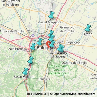 Mappa Via Mazzini Giuseppe, 40138 Bologna BO, Italia (6.53727)