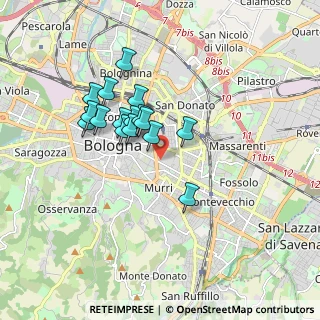 Mappa Via Mazzini Giuseppe, 40138 Bologna BO, Italia (1.46438)