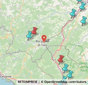 Mappa Via Caduti del Lavoro, 43043 Borgo Val di Taro PR, Italia (32.82895)