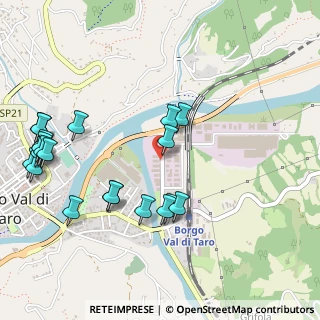 Mappa Via Caduti del Lavoro, 43043 Borgo Val di Taro PR, Italia (0.616)