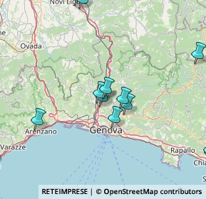 Mappa Via Francesco Profumo, 16010 Serra Riccò GE, Italia (21.12286)