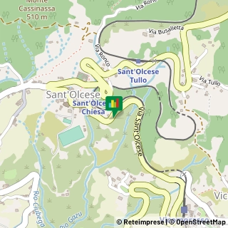 Mappa Via busalletta 19, 16010 Sant'Olcese, Genova (Liguria)
