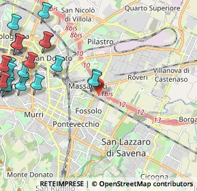 Mappa Viale V Ilic Ulianov Lenin, 40138 Bologna BO, Italia (3.123)