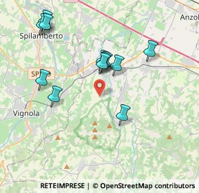 Mappa Via Matilde Da Canossa, 40053 Valsamoggia BO, Italia (3.7875)