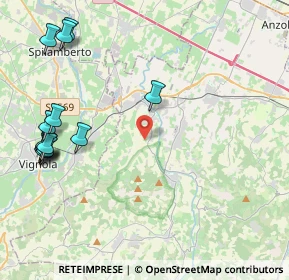 Mappa Via Matilde Da Canossa, 40053 Valsamoggia BO, Italia (5.48923)