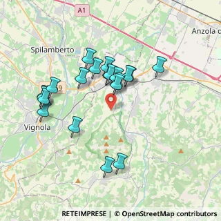 Mappa Via Matilde Da Canossa, 40053 Valsamoggia BO, Italia (3.5125)