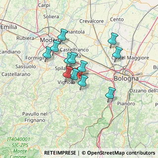 Mappa Via Matilde Da Canossa, 40053 Valsamoggia BO, Italia (11.02833)