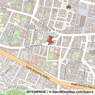 Mappa Via Bocca di Lupo,  3, 40123 Bologna, Bologna (Emilia Romagna)