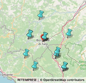 Mappa Via Donatori di Sangue, 43043 Borgo Val di Taro PR, Italia (14.872)