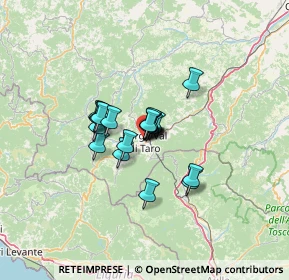 Mappa Via Donatori di Sangue, 43043 Borgo Val di Taro PR, Italia (7.648)