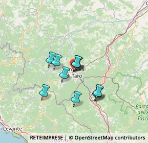 Mappa Via Donatori di Sangue, 43043 Borgo Val di Taro PR, Italia (9.82273)