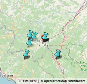 Mappa Via Donatori di Sangue, 43043 Borgo Val di Taro PR, Italia (9.73133)