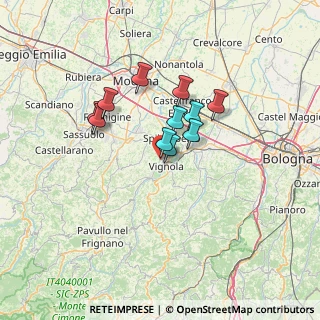 Mappa Via Venezia, 41058 Vignola MO, Italia (9.99818)