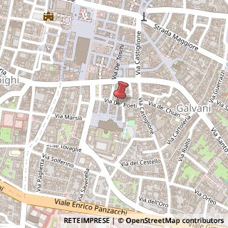 Mappa Via de' Poeti, 5, 40124 Bologna, Bologna (Emilia Romagna)
