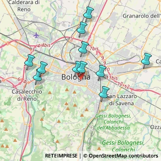 Mappa Dipartimento di Lingue e Letterature Straniere Moderne, 40124 Bologna BO, Italia (3.80727)