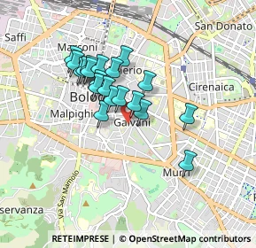 Mappa Dipartimento di Lingue e Letterature Straniere Moderne, 40124 Bologna BO, Italia (0.696)