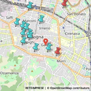 Mappa Dipartimento di Lingue e Letterature Straniere Moderne, 40124 Bologna BO, Italia (1.14231)