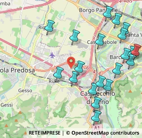 Mappa Via Di Vittorio Giuseppe, 40033 Casalecchio di Reno BO, Italia (2.4335)