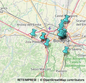 Mappa Via Di Vittorio Giuseppe, 40033 Casalecchio di Reno BO, Italia (6.20167)