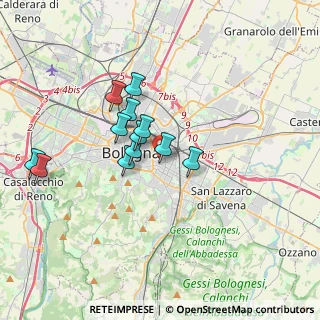 Mappa Padiglione 5, 40138 Bologna BO, Italia (2.94167)