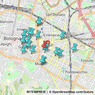 Mappa Padiglione 5, 40138 Bologna BO, Italia (0.8805)