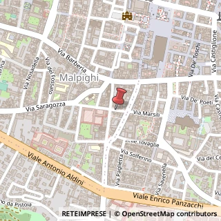 Mappa Via Urbana, 6/a, 40123 Bologna, Bologna (Emilia Romagna)