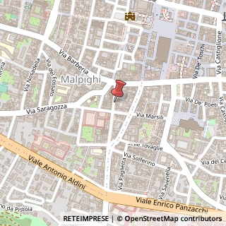 Mappa Via Tagliapietre, 12, 40123 Bologna, Bologna (Emilia Romagna)