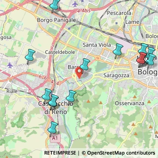 Mappa Via Duccio di Boninsegna, 40133 Bologna BO, Italia (2.87867)