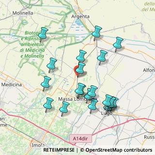 Mappa Via Goffredo Mameli, 48017 Conselice RA, Italia (7.8185)