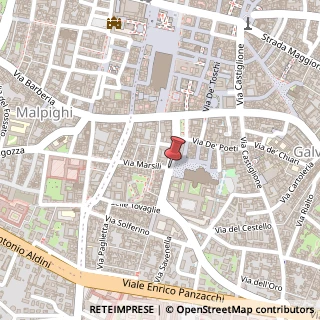 Mappa Via Giuseppe Garibaldi, 27, 40100 Bologna, Bologna (Emilia Romagna)